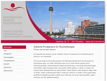 Tablet Screenshot of praxis-chapiro.de
